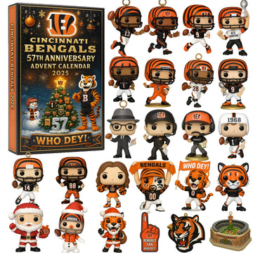 Cincinnati Bengals 57th Anniversary 2025 Advent Calendar