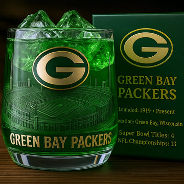 Green Bay Packers Commemorative Whiskey Glass