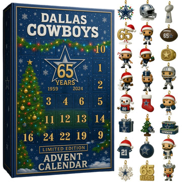 Dallas Cowboys 65th Anniversary 2025 Advent Calendar