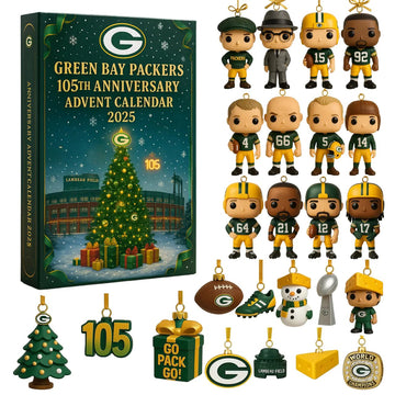 Green Bay Packers 105th Anniversary 2025 Advent Calendar