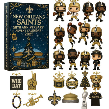 New Orleans Saints 58th Anniversary 2025 Advent Calendar