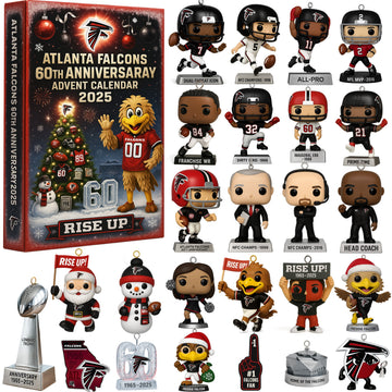 Atlanta Falcons 60th Anniversary 2025 Advent Calendar