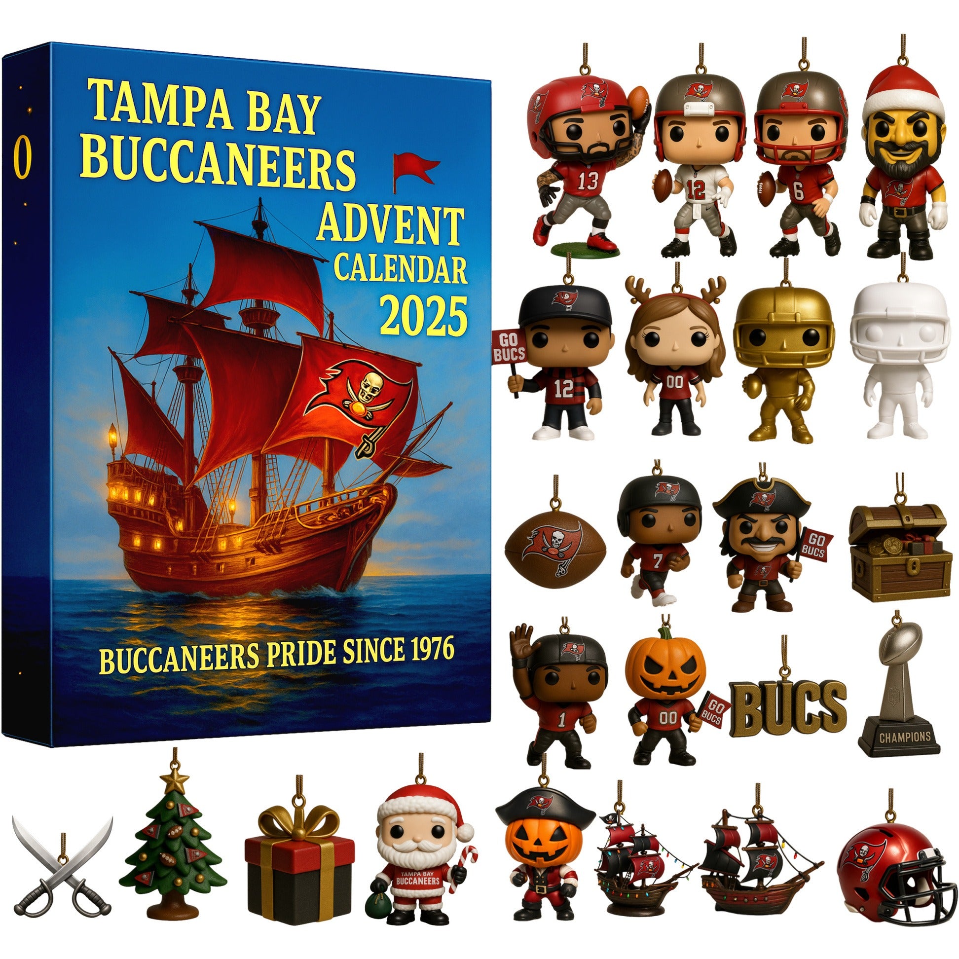 Tampa Bay Buccaneers 2025 Advent Calendar