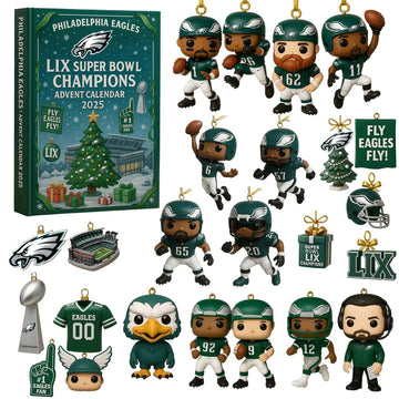 Philadelphia Eagles Lix Super Bowl Champions 2025 Advent Calendar