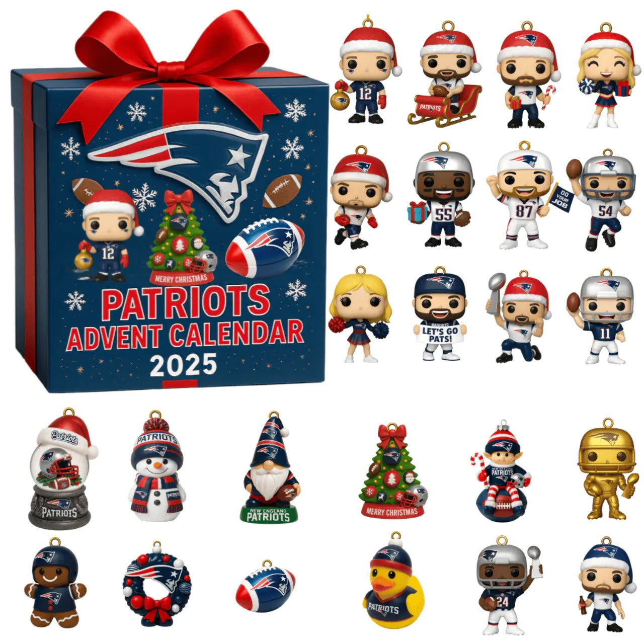 New England Patriots 2025 Advent Calendar